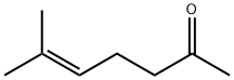 2-メチル-2-ヘプテン-6-オン 化学構造式