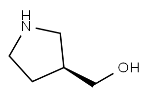 (S)-吡咯烷-3-甲醇 结构式