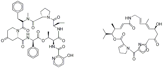 维吉尼霉素, 11006-76-1, 结构式