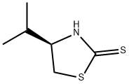 (R)-4-ISOPROPYLTHIAZOLIDINE-2-THIONE Struktur