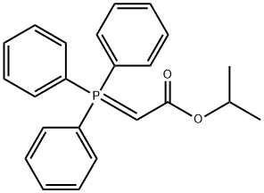 (Isopropyloxycarbonylmethylene)triphenylphosphorane 结构式