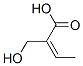 (Z)-2-Hydroxymethyl-2-butenoic acid 结构式