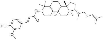 γ-オリザノール 化学構造式