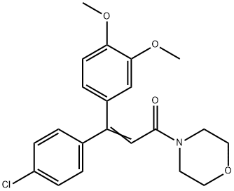 烯酰吗啉, 110488-70-5, 结构式