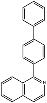 1-(4-苯基苯)异喹啉, 110746-63-9, 结构式