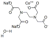 エチレンジアミン四酢酸 二ナトリウム コバルト 化学構造式