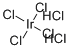 Chloroiridic acid Structure