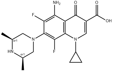 Sparfloxacin Struktur