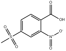 2-硝基-4-甲砜基苯甲酸, 110964-79-9, 结构式