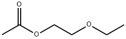 酢酸2-エトキシエチル 化学構造式