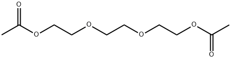 Triethylene glycol diacetate Struktur