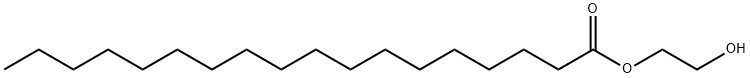 2-ヒドロキシエチル=ステアラート 化学構造式