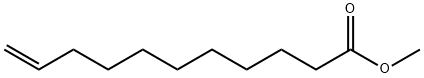 10-十一烯酸甲酯, 111-81-9, 结构式