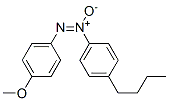 4-丁基-4ˊ-甲氧基氧化偶氮苯 结构式