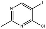 4-氯-5-碘-2-甲基-嘧啶, 111079-17-5, 结构式