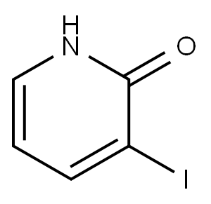 3-iodo-2-pyridone Struktur