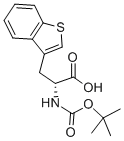 BOC-D-3-BENZOTHIENYLALANINE Structure