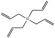 テトラアリルシラン 化学構造式