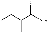 2-methylbutyramide Struktur