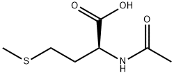 N-乙酰-DL-蛋氨酸, 1115-47-5, 结构式