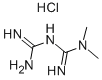 盐酸二甲双胍, 1115-70-4, 结构式