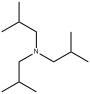 トリイソブチルアミン 化学構造式