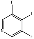 3,5-二氟-4-碘吡啶 结构式