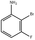 2-ブロモ-3-フルオロフェニルアミン 化学構造式