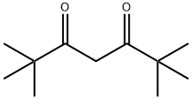 2,2,6,6-Tetramethyl-3,5-heptanedione Structure