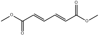 (E,E)-2,4-己二烯二酸二甲酯 结构式