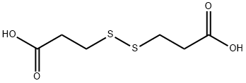 3,3'-ジチオジプロピオン酸 化学構造式