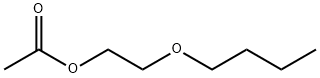 エチレン グリコール モノ-n-ブチル エーテル アセタート 化学構造式