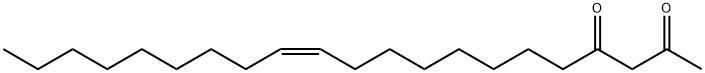 (Z)-12-Henicosene-2,4-dione Structure