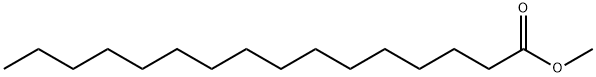 パルミチン酸メチル 化学構造式