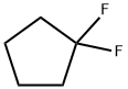1,1-二氟环戊烷 结构式