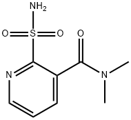 2-Aminosulfonyl-N,N-dimethylnicotinamide Struktur