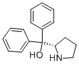 (S)-(-)-α,α-Diphenyl-2-pyrrolidinemethanol Struktur