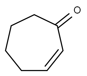 2-环庚烯-1-酮 结构式