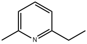 6-エチル-2-メチルピリジン 化学構造式