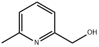 6-メチル-2-ピリジンメタノール 化学構造式