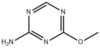 2-アミノ-4-メトキシ-1,3,5-トリアジン 化学構造式