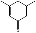 3,5-Dimethyl-2-cyclohexen-1-one Struktur