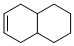 1,2,3,4,4aα,5,8,8aα-オクタヒドロナフタレン 化学構造式
