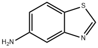 1,3-苯并噻唑-5-胺 结构式