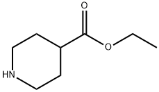4-哌啶甲酸乙酯, 1126-09-6, 结构式