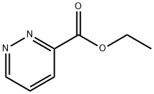 Pyridazine-3-carboxylic acid ethyl ester Structure