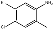 5-bromo-4-chloro-2-methylaniline, 1126367-88-1, 结构式