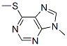 9-Methyl-6-(methylthio)-9H-purine Structure