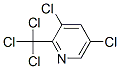 3,5-dichloro-2-(trichloromethyl)pyridine 结构式