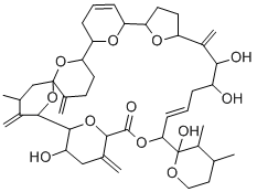 ゴニオドミンA 化学構造式